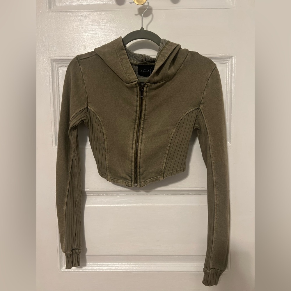 Urban Outfitters Olive Green Knit Sweater